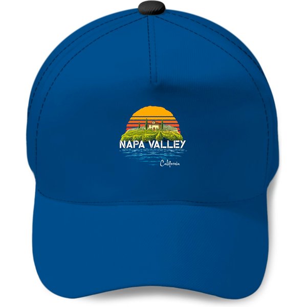 Vintage Napa Valley Winery California Souvenir Baseball Cap-image
