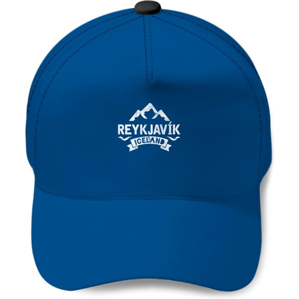 Vintage Reykjavik Iceland Baseball Cap-image