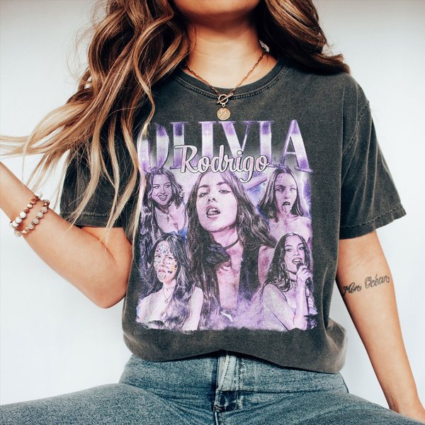 Vintage Olivia Rodrigo Tshirt Gift For Him And Her, Olivia Rodrigo Vintage Unisex-image