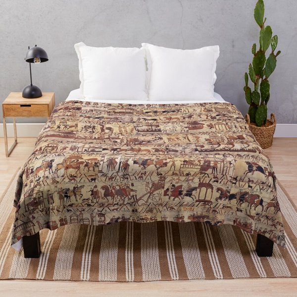 Bayeux Tapestry Throw Blanket-image