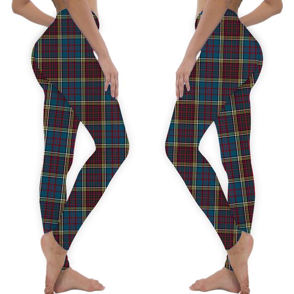 Anderson Tartan Clan Scotland Leggings-image