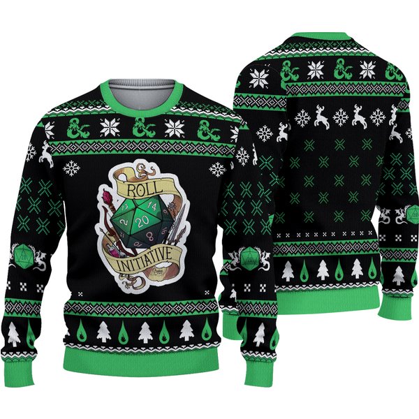 Dnd Classes Dungeons And Dragons Macth Ugly Sweater-image