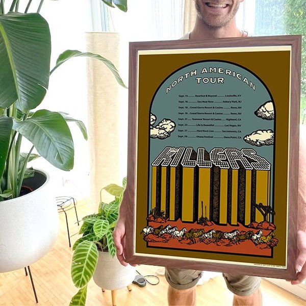 The Killers North American Fall Tour September 2023 Poster-image