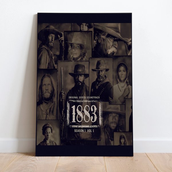 1883 Westerns Premium Matte Vertical Poster-image