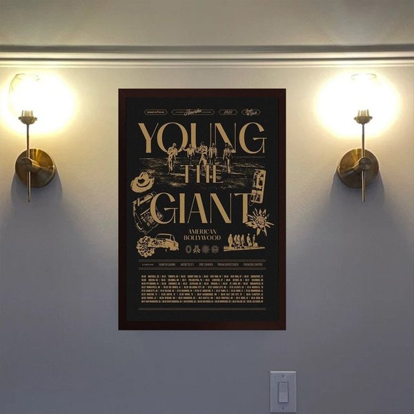 Young The Giant 2023 Tour Poster, Home Decor, Wall Decor-image