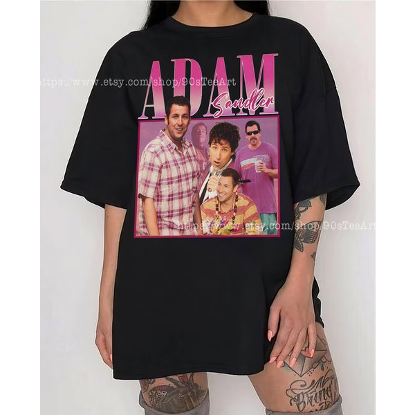 Adam Sandler T-Shirt, Vintage Adam Sandler Movie Tee-image