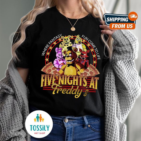 Five Nights At Freddy's Halloween T-shirt