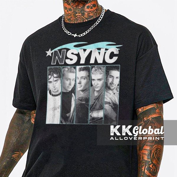 Nsync Blue Flame Vma 2023 T-Shirt-image