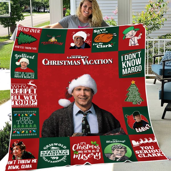 National Lampoon's Christmas Vacation Fleece Blanket