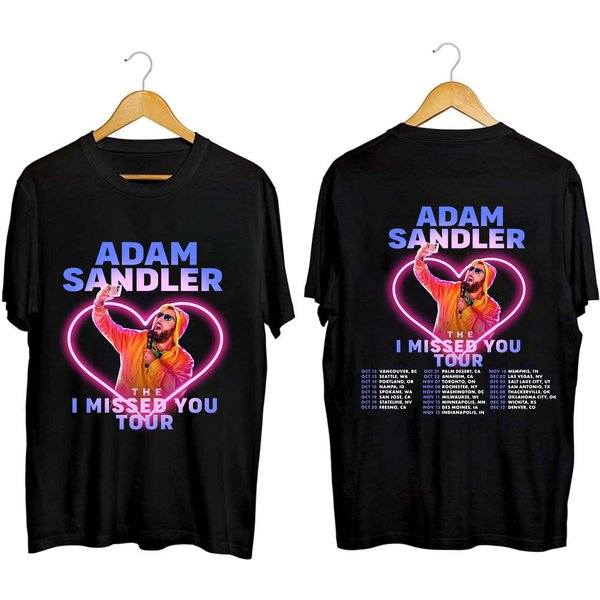Adam Sandler The I Missed You Tour 2023 Shirt, Adam Sandler Fan Shirt-image