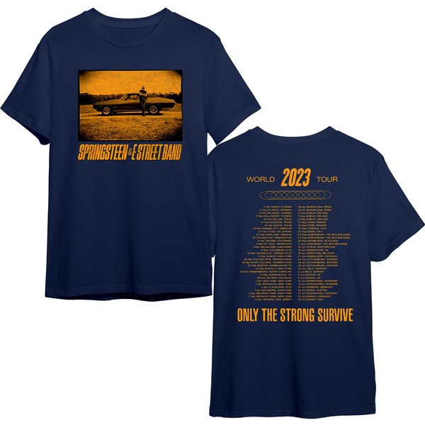 Bruce Springsteen And E Street Band End Of The Road World Tour 2023 T-Shirt-image
