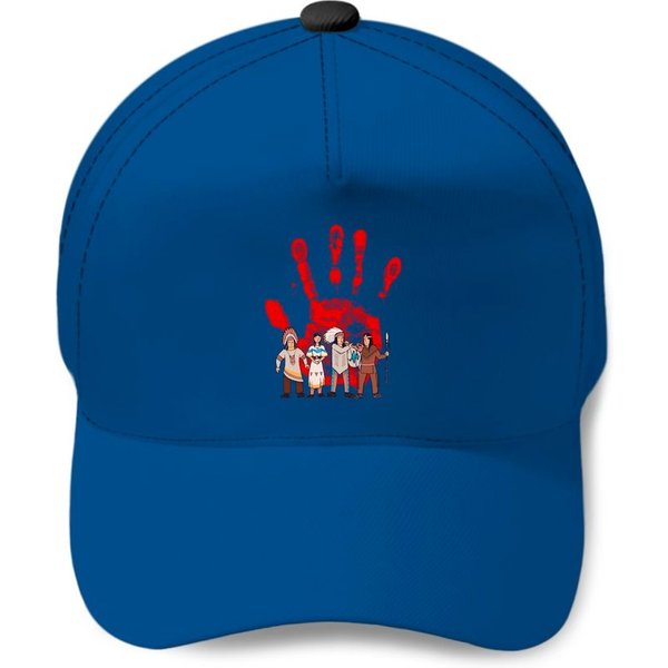 Native American Indigenous Red Hand Indian Blood Themed Baseball Cap-image