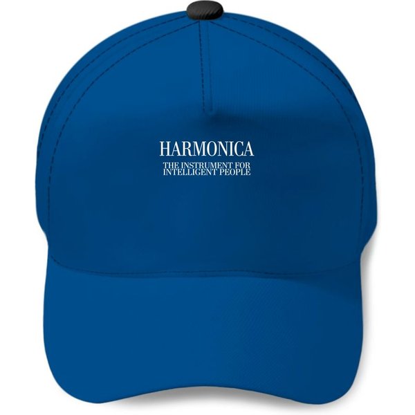 Harmonica The Instrument For Intelligent People Baseball Cap-image