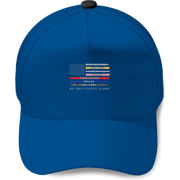 No One Fights Alone Baseball Cap-image