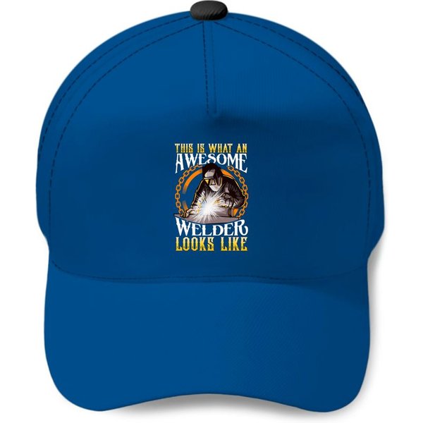 This Is What An Awesome Welder Looks Like Welding Baseball Cap-image