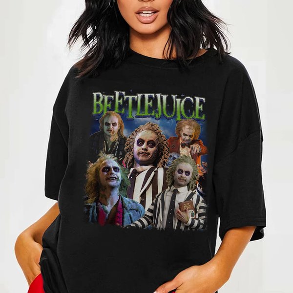 Vintage Beetlejuice Halloween Shirt