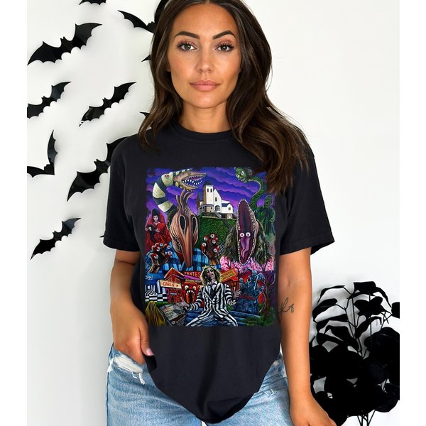 Vintage Beetlejuice Shirt, Beetlejuice Decor, Halloween Shirt, Beetlejuice Shirt-image