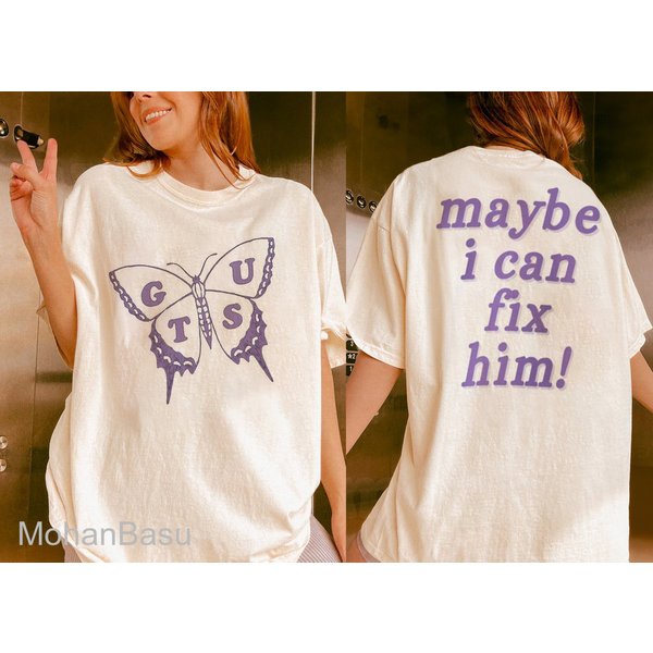 Guts Album Olivia Tour Shirt, Olivia Rodrigo Shirt, Maye I Can Fix Him-image