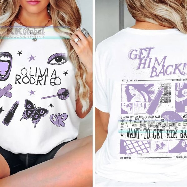 Olivia Rodrigo Guts Get Him Back Tshirt, Olivia Rodrigos-image