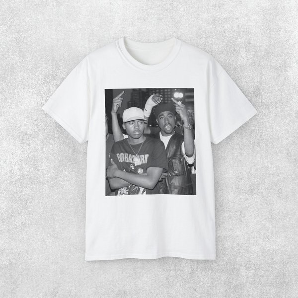 2Pac & Nas Rapper Shirt-image