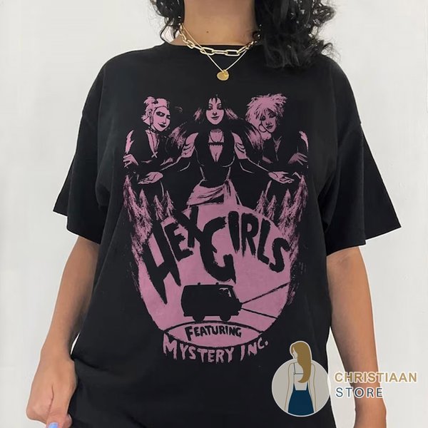 Hex Girls Shirt, The Hex Girls Rock Band Music-image