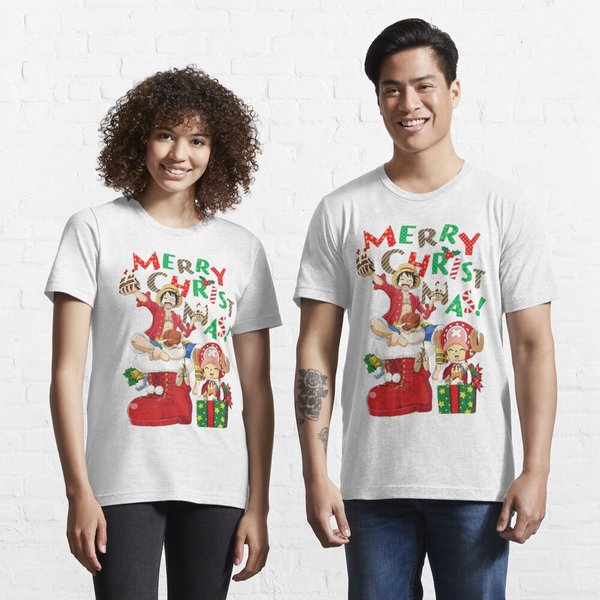 Merry Christmas From Luffy And Chopper One Piece T-shirt
