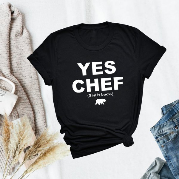 Yes Chef Shirt, The Bear Tv Show Fx, Fun Gifts, Funny Shirt-image