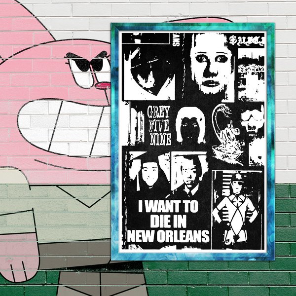Suicideboys I Want To Die In New Orleans Vintage Poster