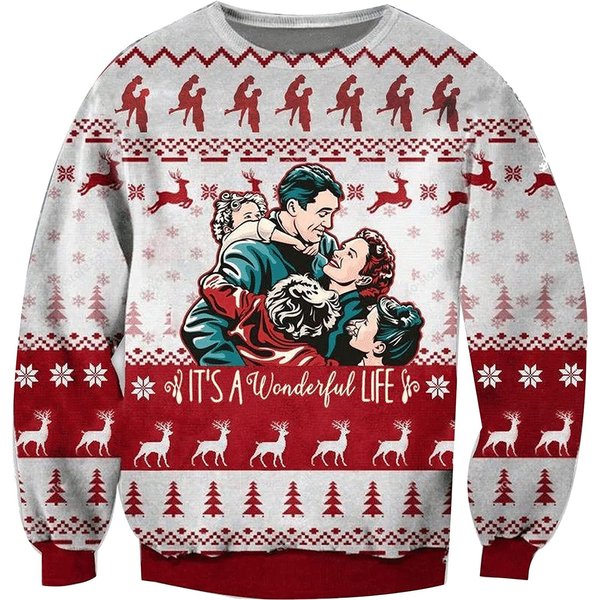 It's A Wonderful Life Ugly Sweatshirt-image