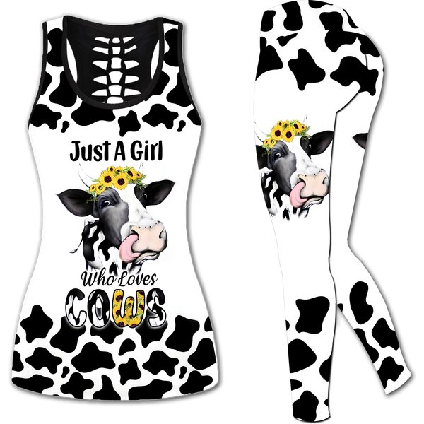 Cow Hollow Tank Top Legging Sets-image
