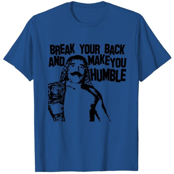 Iron Sheik Make You Humble Wrestling Tee Wwf Wrestling Entertainment T-Shirt-image