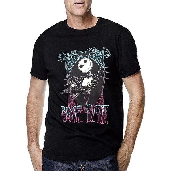 Nightmare Before Christmas Bone Daddy For Men T Shirt-image
