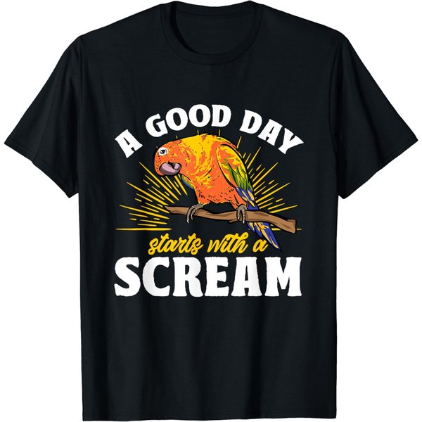 Sun Conure Parrot Bird Conure T-Shirt-image