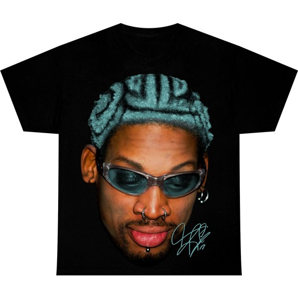 Dennis Rodman T-Shirt, The Worm T-Shirt, Vintage Rap Tee, 48 Hours Bender T-Shirt-image