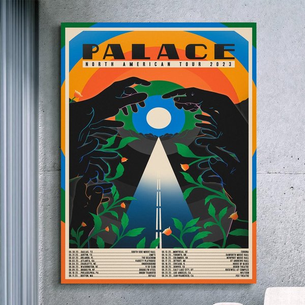 Palace North American Tour 2023 Poster-image