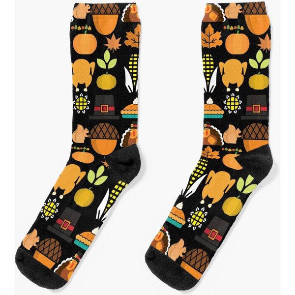 Happy Thanksgiving Socks-image