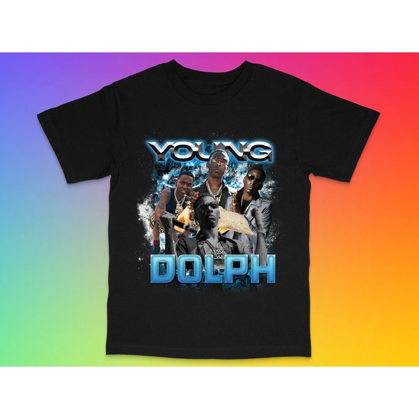 Young Dolph Paper Route Empire Pre Memphis Tshirt-image