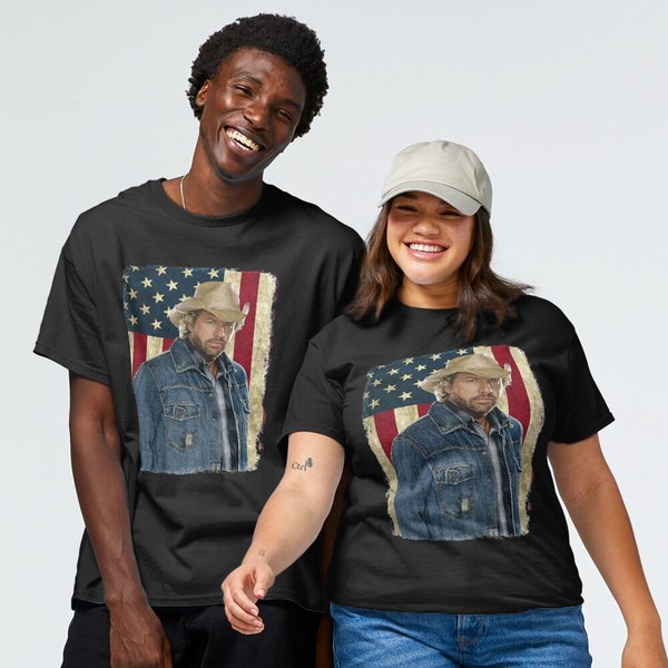 American Country Music Singer Toby Keith T-Shirt-image