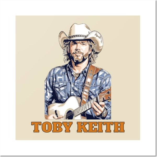 American Country Music Singer Toby Keith Poster-image