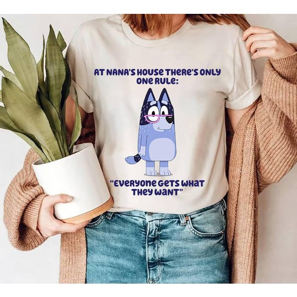 At Nana's House There's Only One Rule Shirt-image
