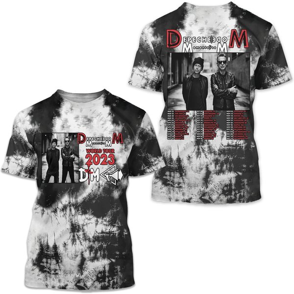 Depeche Mode Music Shirt, Depeche Mode Memento Mori 2023 3D T-Shirt-image