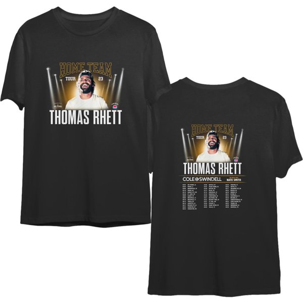 Thomas Rhett Home Team Tour Shirt, Country Music 2023 Tour Merch-image