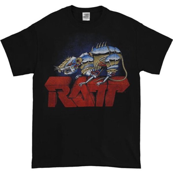 Vintage 1984 Ratta Out Of The Cellar Tour Shirt, Ratta Band Rock N Roll Tour Graphic Shirt-image
