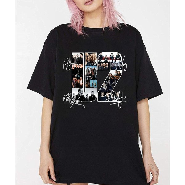 U2 Band Fan Gift T-Shirt From The Joshua Tree-image