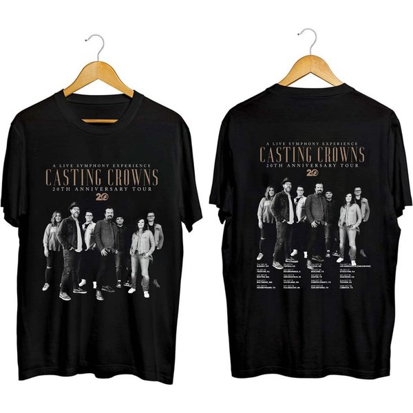 The Casting Crowns 20Th Anniversary Tour Shirt-image