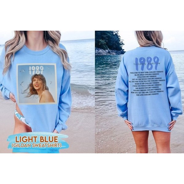 Album 1989 Taylo Version 2 Sided Sweatshirt-image