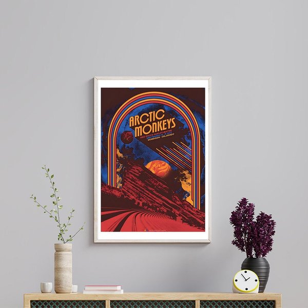 Arctic Monkeys Red Rocks September 18-19 2023 Tour Poster-image