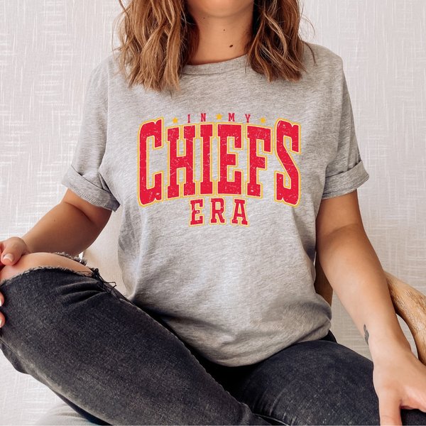 In My Chief Era | Chiefs Fan Outfit Idea | Travis Kelce Fan Shirt-image