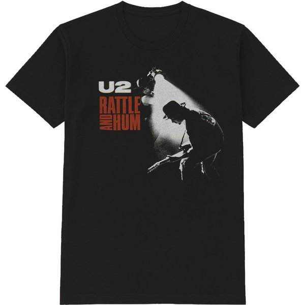 U2 Rattle And Hum Black T Shirt-image