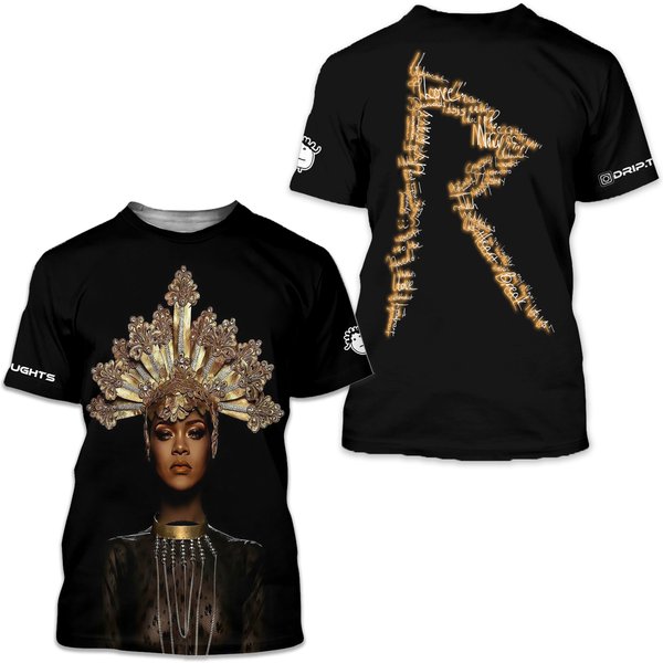 Queen Rihanna Crown T-Shirt-image